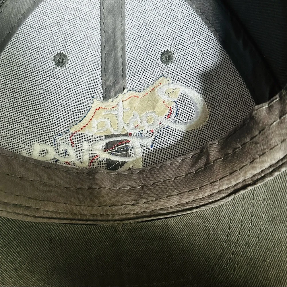 Costa Rica Hat Hook & Loop Strapback Raised Embroidery